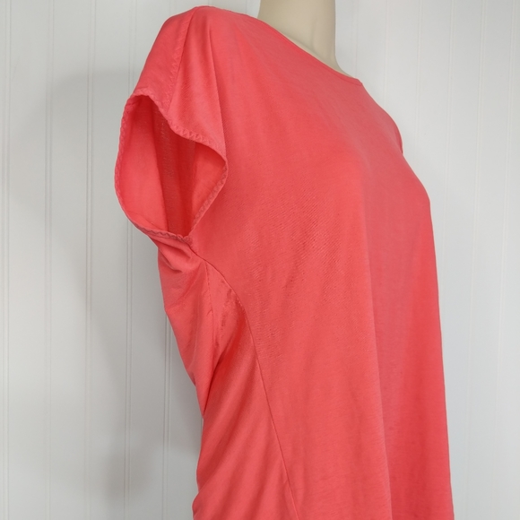 ZELLA Open Twist Back Coral Athletic Top Sz S - Picture 4 of 10